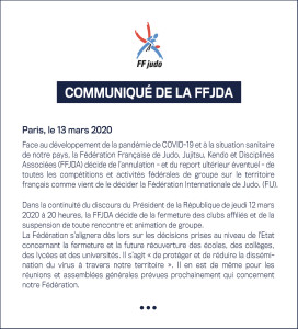 COMMUNIQUE DE PRESSE 13_03_20